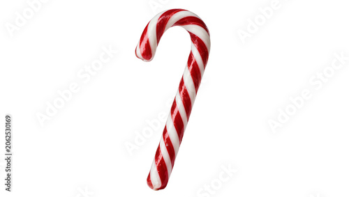 Принти на полотні Red and white striped candy cane