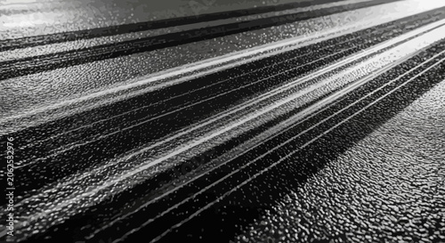 Abstract light streaks on a textured dark surface, futuristic, motion background