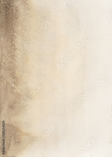 Minimalist Watercolor Side Gradient Texture on Paper Background