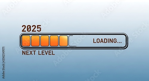 Animated progress bar showing 