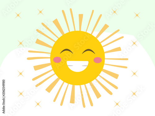 Sprightly Concept Illustration Illustration Vector Style