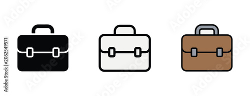 briefcase, icon, bag, business, work, travel, case, 