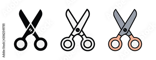scissors, icon, graphic, design, tool, cutting, 