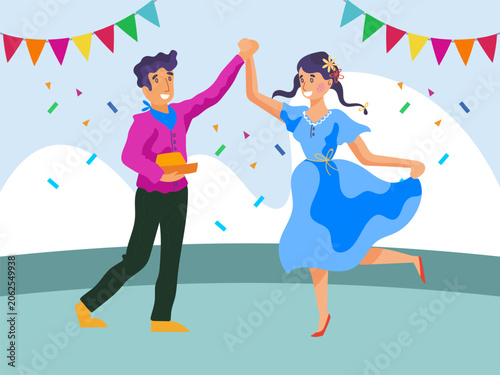 Resplendent Concept Illustration Illustration Vector Style