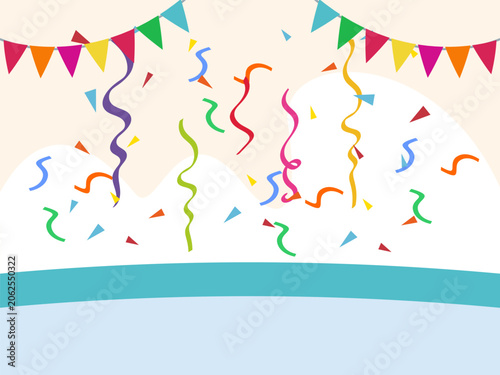 Streamers Concept Illustration Illustration Vector Style