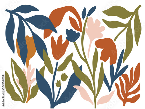 Colorful Floral Illustration