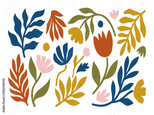 Colorful Floral Illustration