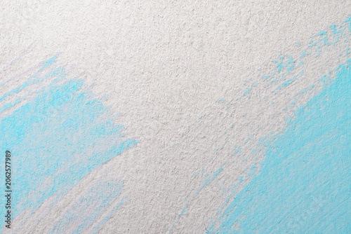 Blue artistic brush stroke backdrop for technology marketing
