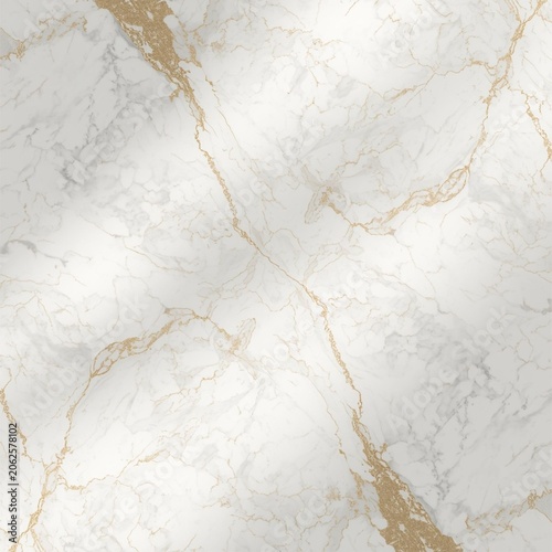 Luxury white marble texture background with elegant gold veins