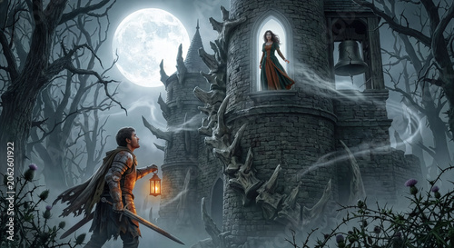 Moonlit Tower Mystery