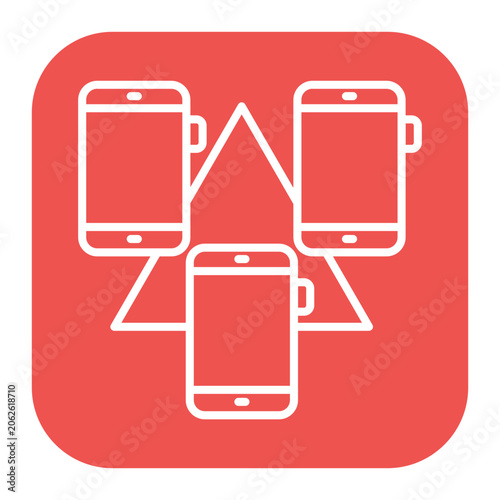 Canvas Print Dependencies Icon