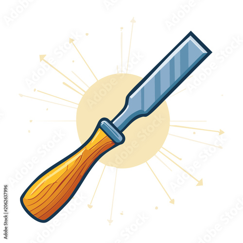 Paper airplane flying with shadow vector