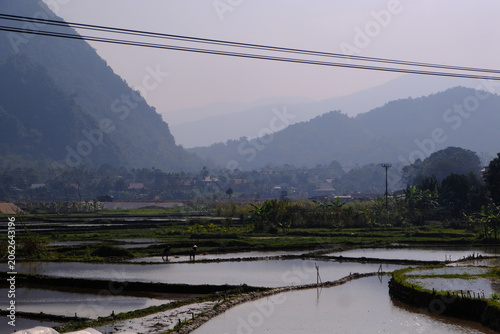 Pu Luong Nature Reserve, Vietnam January 13, 2026. Pu Luong Nature Reserve is a few hours drive from Hanoi. Quiet and mountainous it is an agricultural area surrounded by spectacular forests.