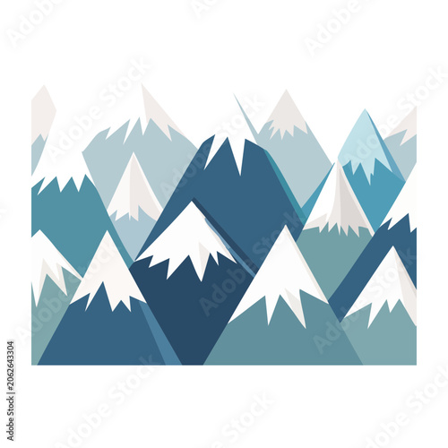 Geometric blue teal pattern vector