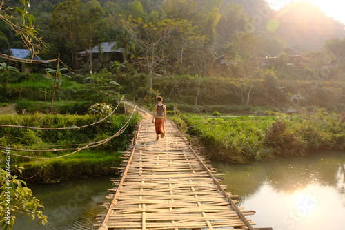 Pu Luong Nature Reserve, Vietnam January 13, 2026. Pu Luong Nature Reserve is a few hours drive from Hanoi. Quiet and mountainous it is an agricultural area surrounded by spectacular forests.