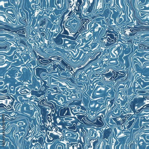 Elegant Ocean Blue Lace Agate — Seamless Texture for Interior Design