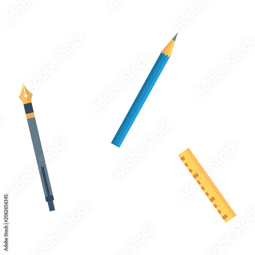 Stationery items for education and creative learning