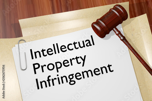  Intellectual Property Infringement concept