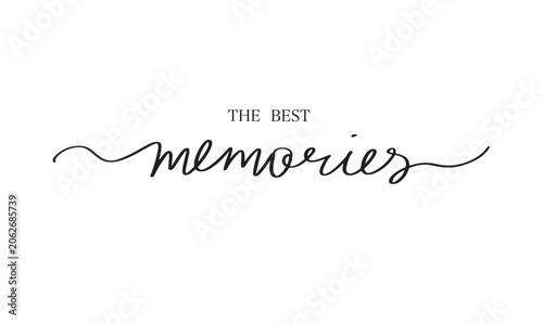 The best memories text font calligraphy hand written lettering script black color object icon THE BEST MEMORIES friends together love happiness fun joy human relationship the best memories gift event