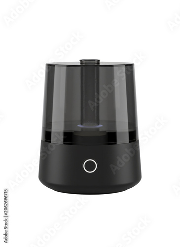 Modern Ultrasonic Air Humidifier Isolated on Transparent Background