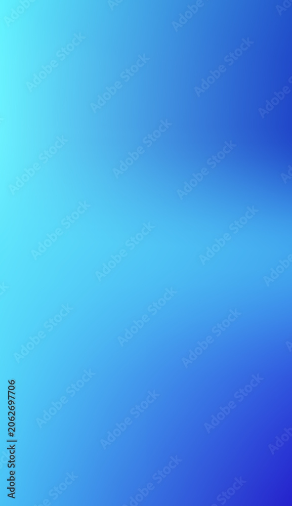 Obraz premium Gradient blue background with light beam on white