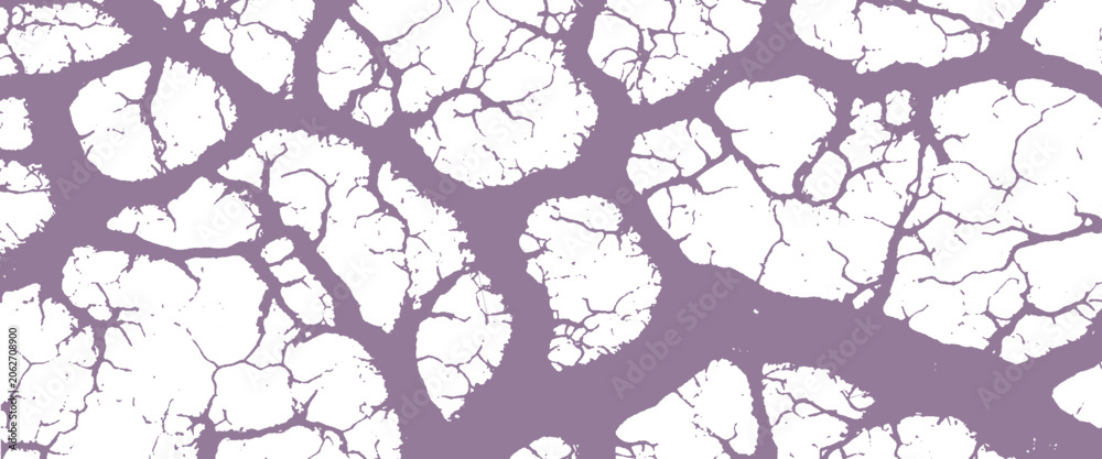 Obraz premium Abstract purple organic branching pattern