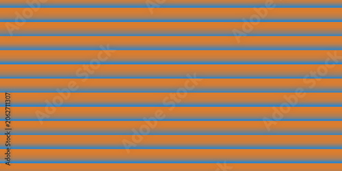 Vibrant orange horizontal stripes on white background