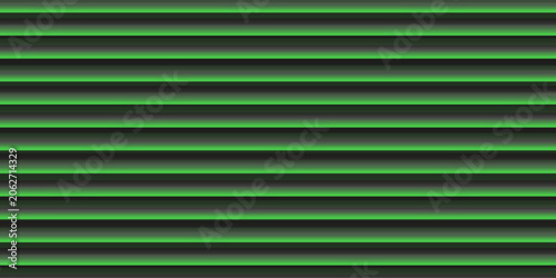 Vibrant green gradient horizontal stripes pattern background texture