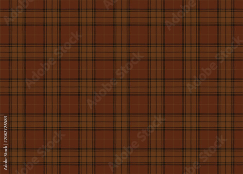 Dark academia plaid seamless pattern, minimalist dark brown and black tartan check background for aesthetic wallpaper