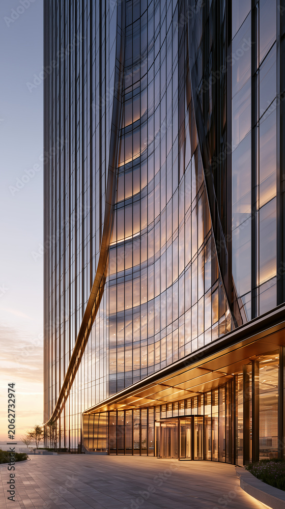 Fototapeta premium modern office building