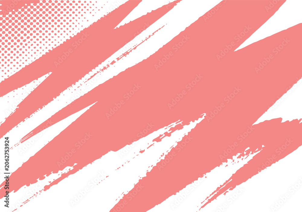 Fototapeta premium Diagonal Stripes Abstract Grunge Background With Graphic Splatter and Dynamic Lines.