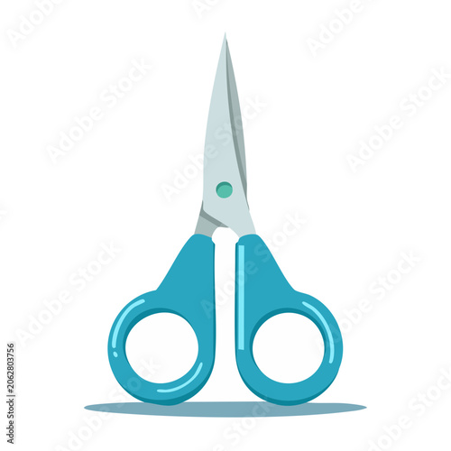 Teal shopping bag icon vector