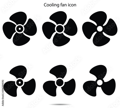 Cooling fan icon