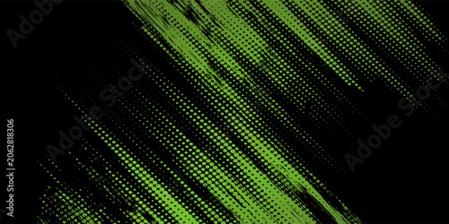 green black brush wrap car sticker pattern abstract banner sporty lines black green color combination grunge brush modern pattern racing motorsport vector design.