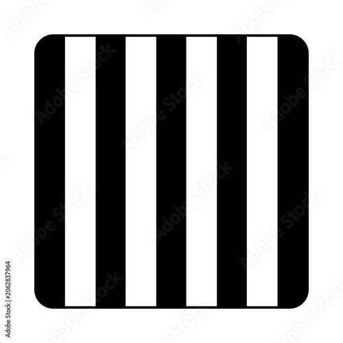 Black and white visual stimulation card for newborns and infants. High-contrast shape or pattern designed to support early visual development, focus and attention.