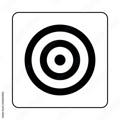Black and white visual stimulation card for newborns and infants. High-contrast shape or pattern designed to support early visual development, focus and attention.