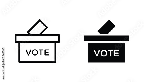 Bild auf Leinwand Voting icon
