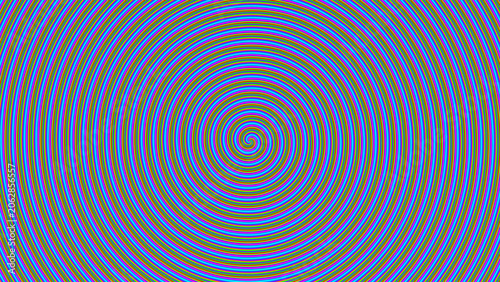 Fényképezés multi-colored Archimedean spiral with rays, i