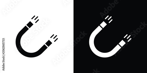 Canvastavla Magnet icon symbols clipart flat designs