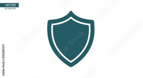 Fotografie Shield icon protection symbol security.