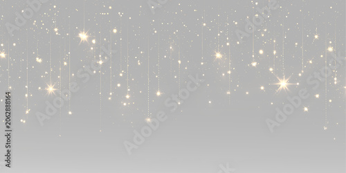 golden bokeh lights with shimmering sparkle and festive luxury glow, overlay