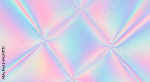 Soft Holographic Gradient Texture with Pastel Colors and Radiant Light Patterns