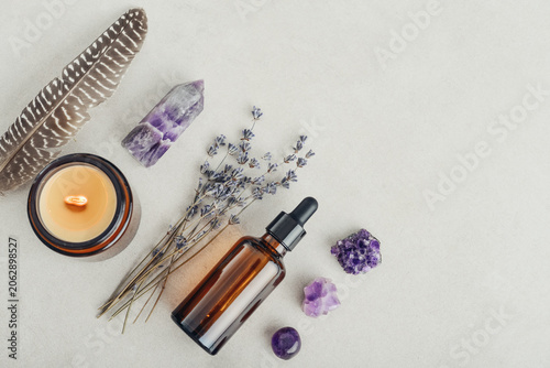 Holistic healing and mindfulness concept associated with meditation, aromatherapy, sound therapy, energy balance, relaxation rituals, massage treatments, and spiritual self-care.