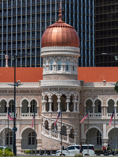Photography The Sultan Abdul Samad Building, a historic site completed in 1897 featuring Moo