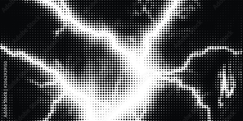 Fototapeta premium Halftone dots lightning explosion pop art comic background. Vector Illustration%09