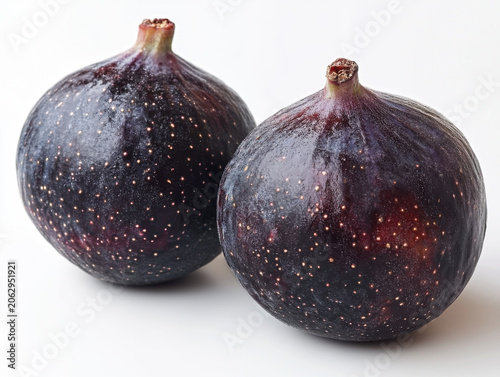 Figs collection isolated on white background.