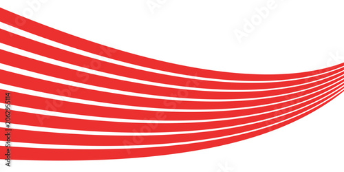 Christmas candy swirl background. Christmas candycane radial pattern with red stripes. Xmas swirl lollipop vortex texture.