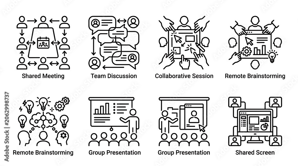 Obraz premium Premium vector icons for creative design