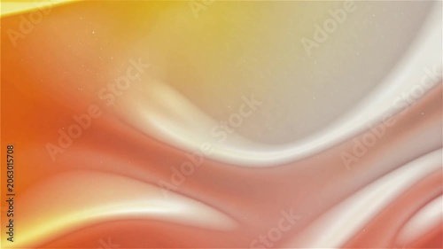Smooth Yellow and Orange to Coral and White Animated Gradient Background