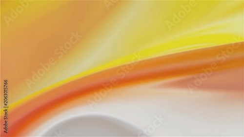 Smooth Yellow and Orange to Coral and White Animated Gradient Background